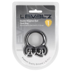 Levelz Cockring Duo Weight 35 mm - Poids 136g